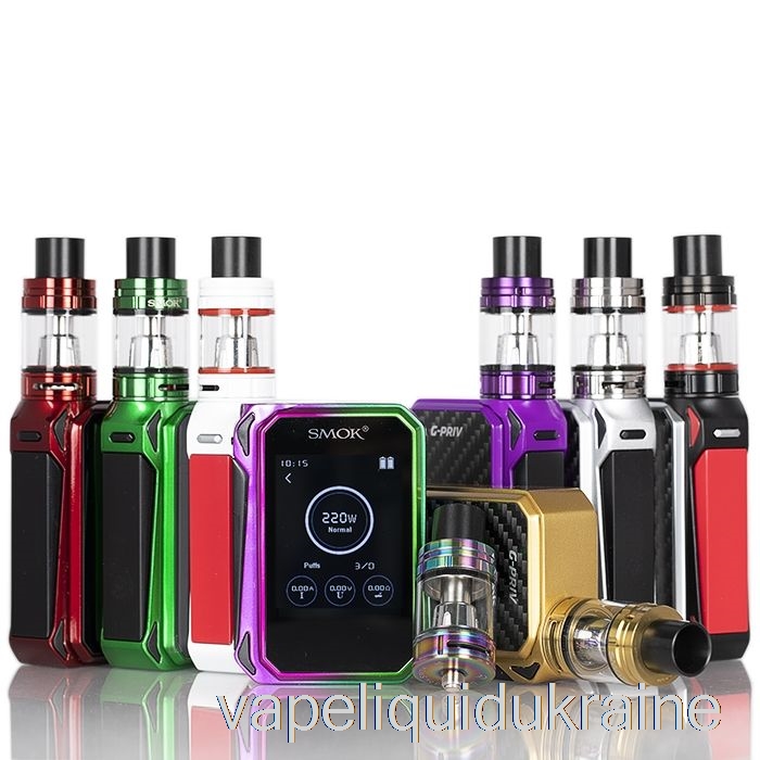 Vape Liquid Ukraine SMOK G-Priv 150W Touch Screen Starter Kit Gold Black